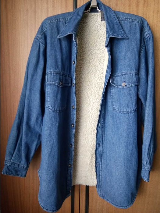 Сорочка джинсова утеплена підкладка Route 66