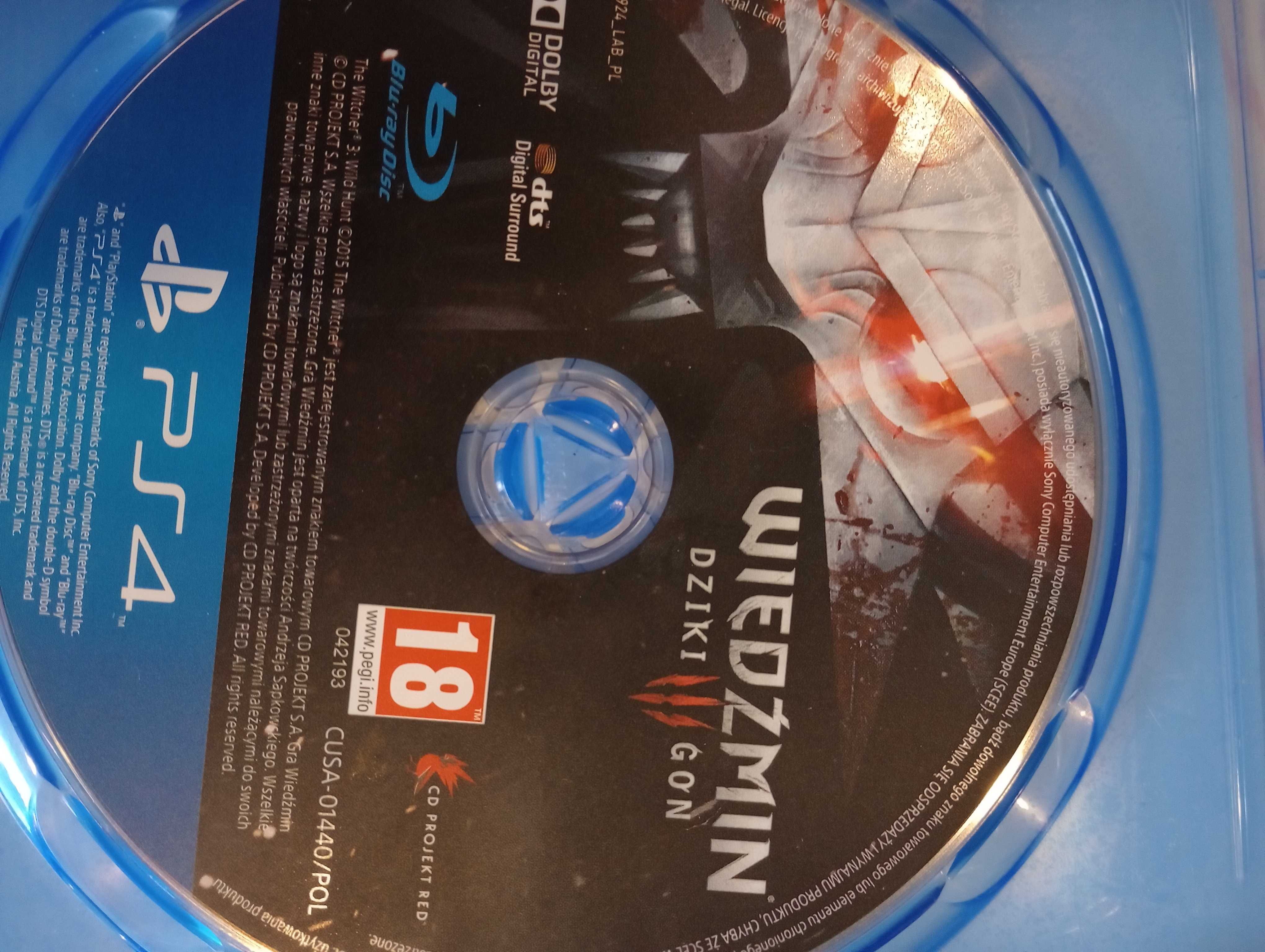 Ps4 Wiedźmin 3 Dziki Gon pl PlayStation 4