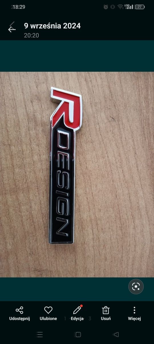 Jak Nowy Emblemat Logo Znaczek Volvo R design