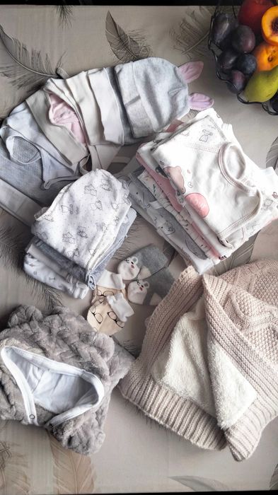 Речі в пологовий, великий набір для новонародженої