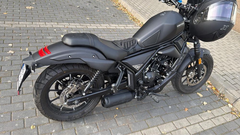 Black ZONTES 125 C2 stan idealny kat B