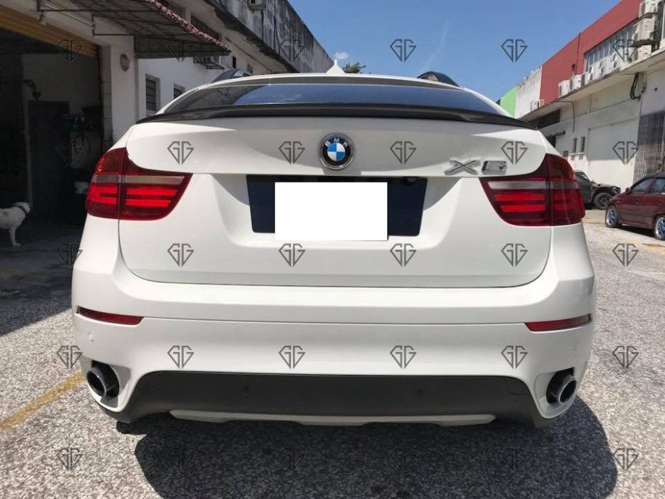 Spoiler lotka TYŁ CARBON BMW X6 E71 Performance LOOK