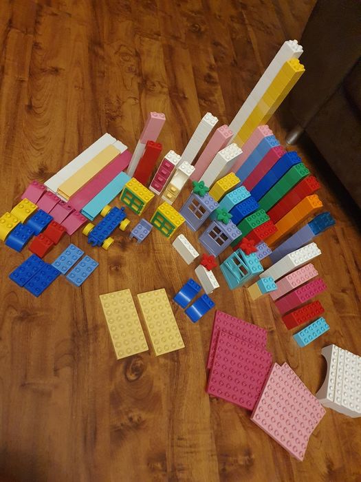 DUŻY zestaw klocków LEGO DUPLO i Unico
