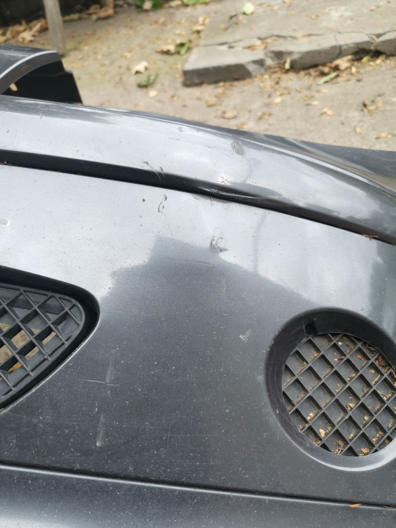 BMW E87 zderzak przedni sparkling graphite A22