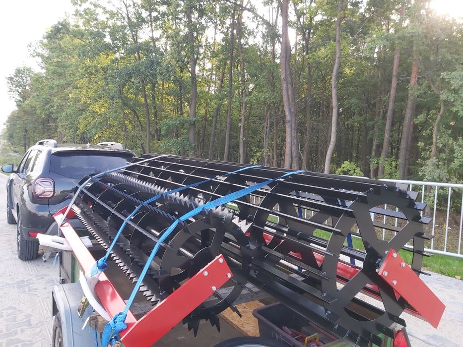 Wał uprawowy płaskownikowy rurowy daszkowy