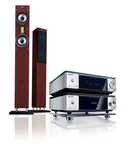 Philip MCD708 + MCD709 - mocny zestaw micro Hi-Fi, DVD, tuner, drewno