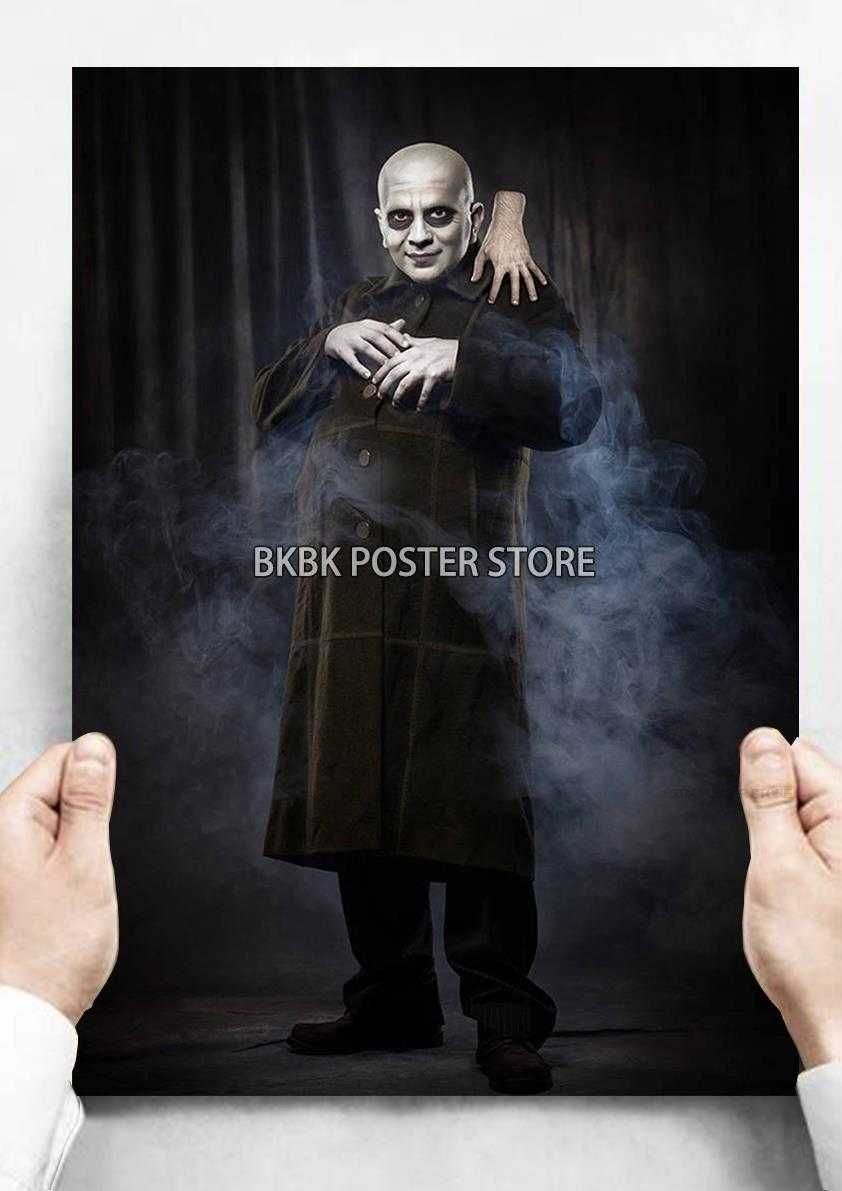 PIĘKNY duży plakat filmowy WEDNESDAY Addams 11