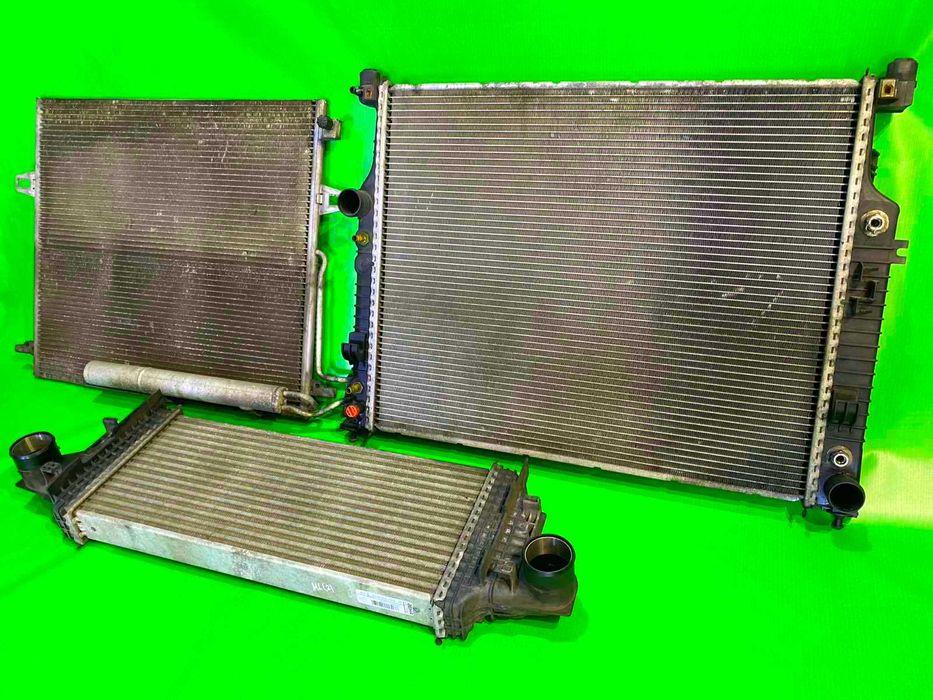 Радиатор Mercedes GL X164 ML W164 основной кондиционера интеркуллера