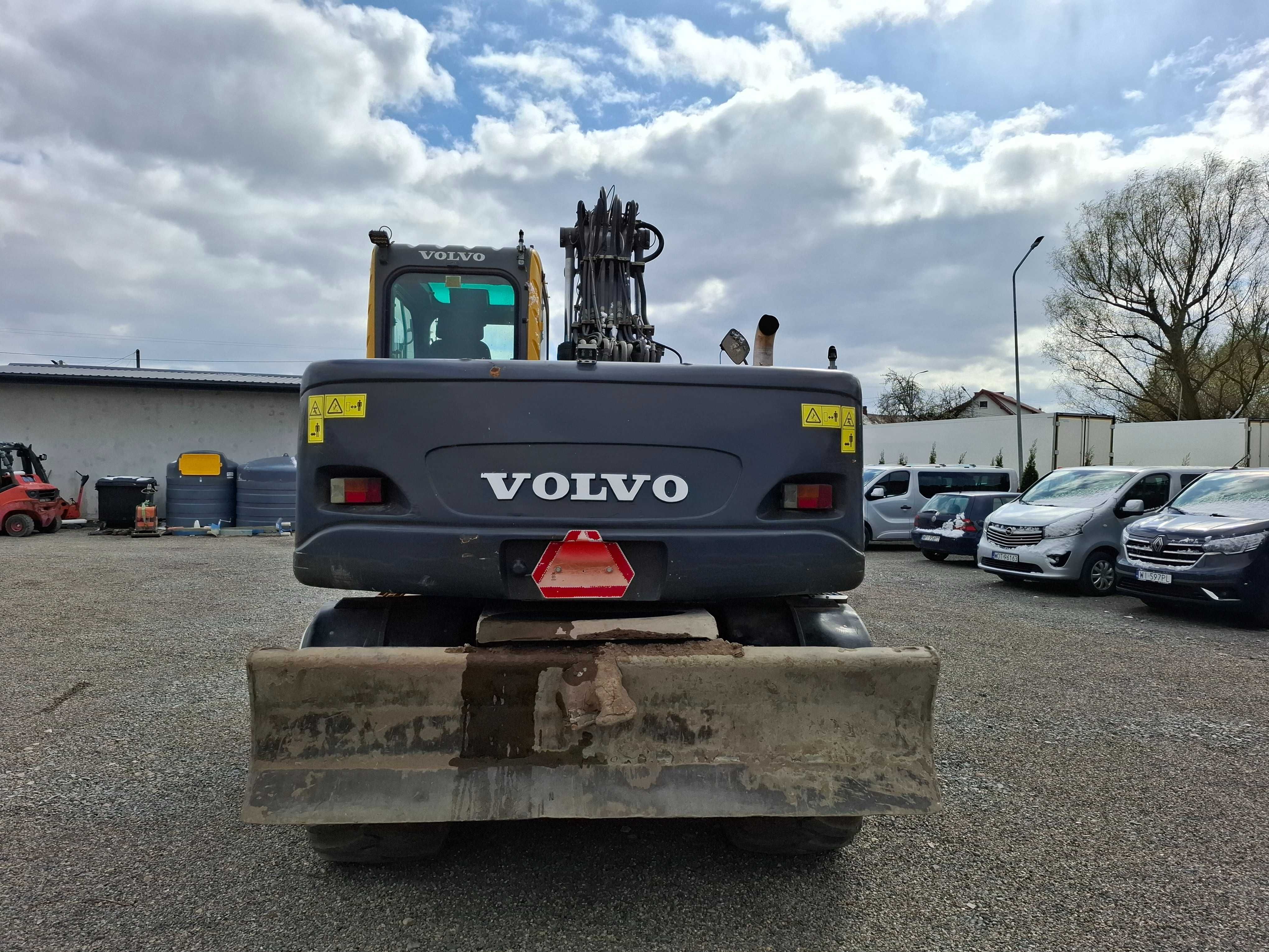 Koparka volvo 140B Rototil