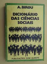 Dicionário das Ciências Sociais de Alain Birou