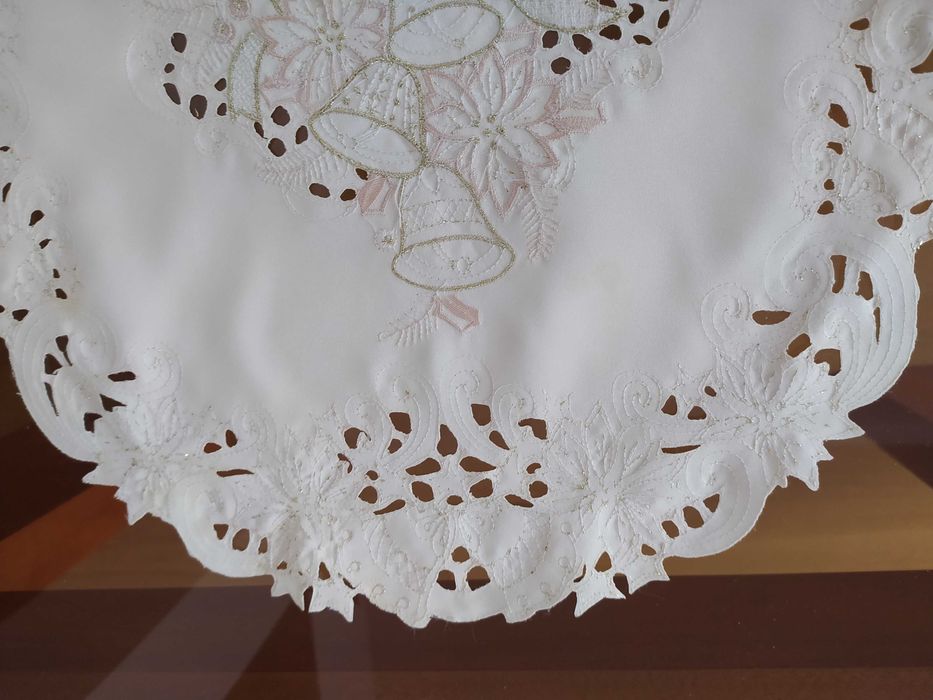 mały obrus świąteczny 37x85