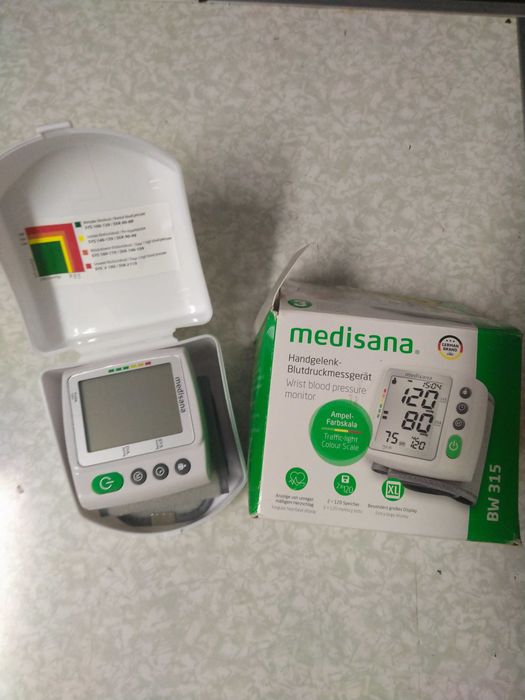 Ciśnieniomierz na nadgarstek Medisana