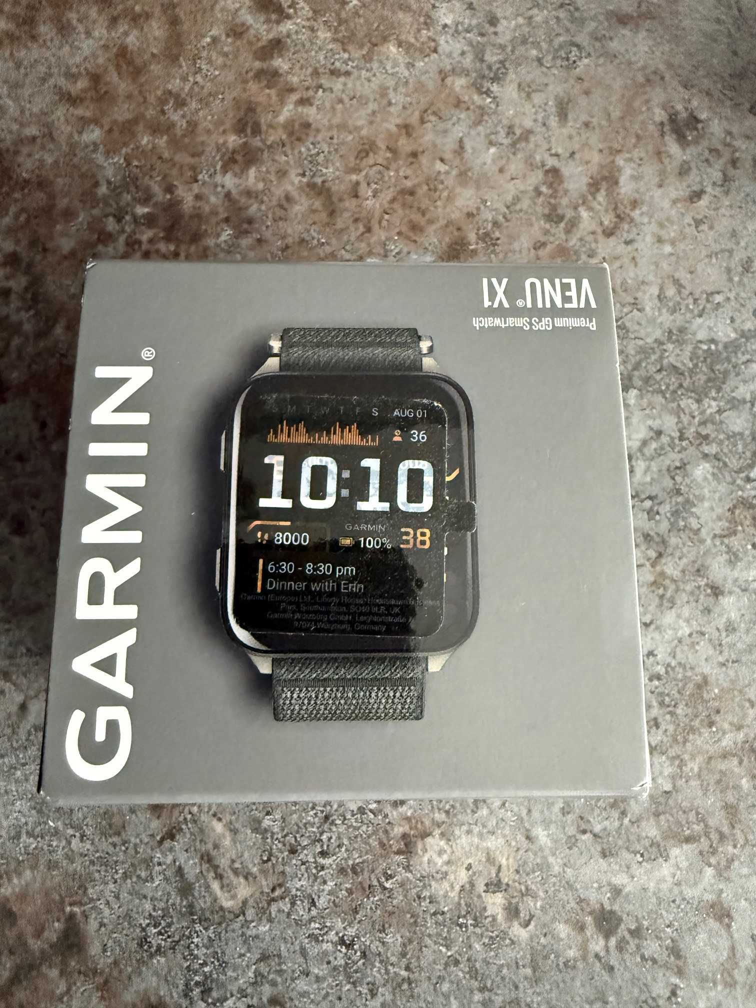 Smartwatch Garmin Venu X1 Gwarancja Nowy Kolor Zielony