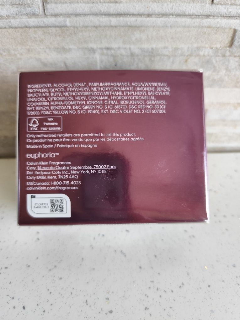 Calvin Klein euphoria NOWE