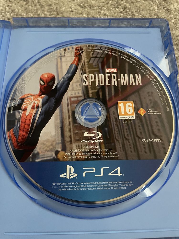 Gra na PS4 spider-man