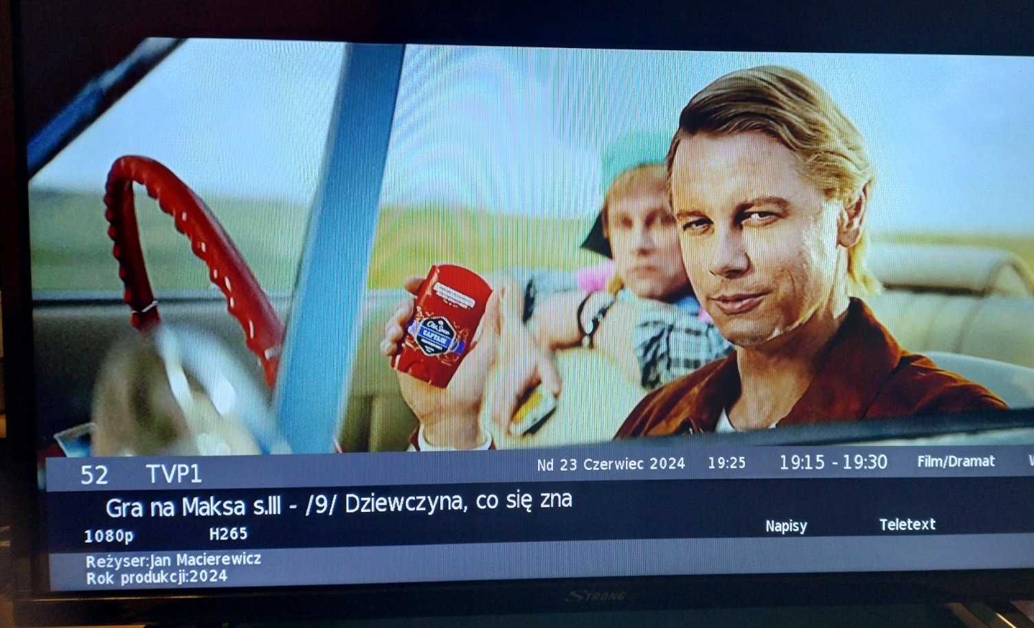 Strong STR 32HY4003 telewizor LED 32 cale DVB-T2 naziemna + pilot