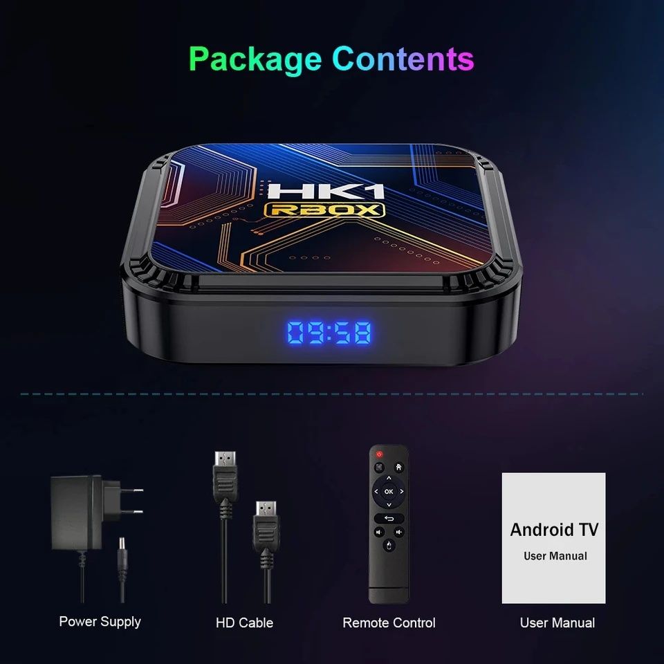 TV Box Android 13 Rk3528 4GB Wi-fi HDMI HDR10 8K Bluetooth