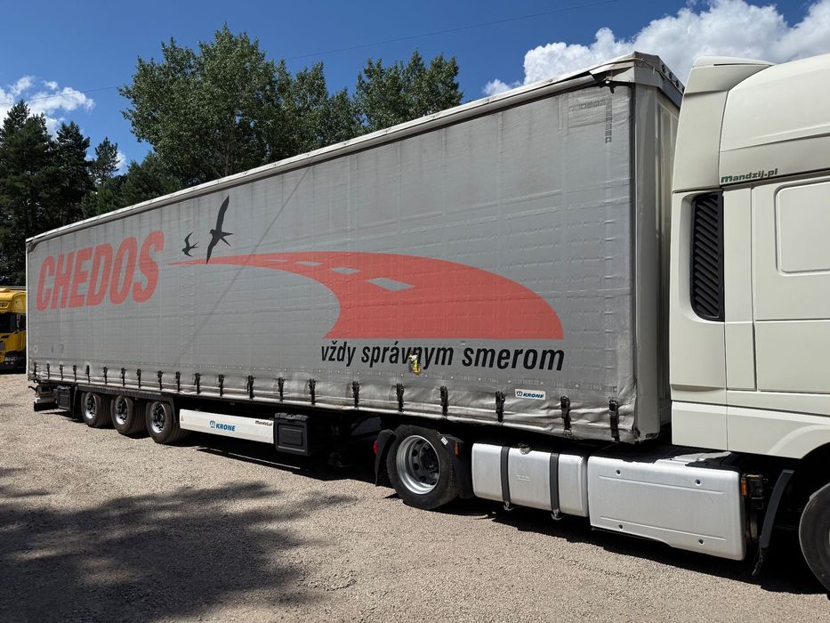 Krone SD FIRANKA EDSCHA SAF OŚ PODNOSZONA SKRZYNKI NARZĘDZIOWE 2016r.  Firanka Edscha Saf Oś Podnoszona Skrzynki Narzędziowe 2016