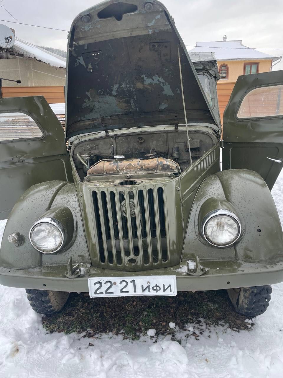 Продам ГАЗ-69 на повному ходу 4х4
