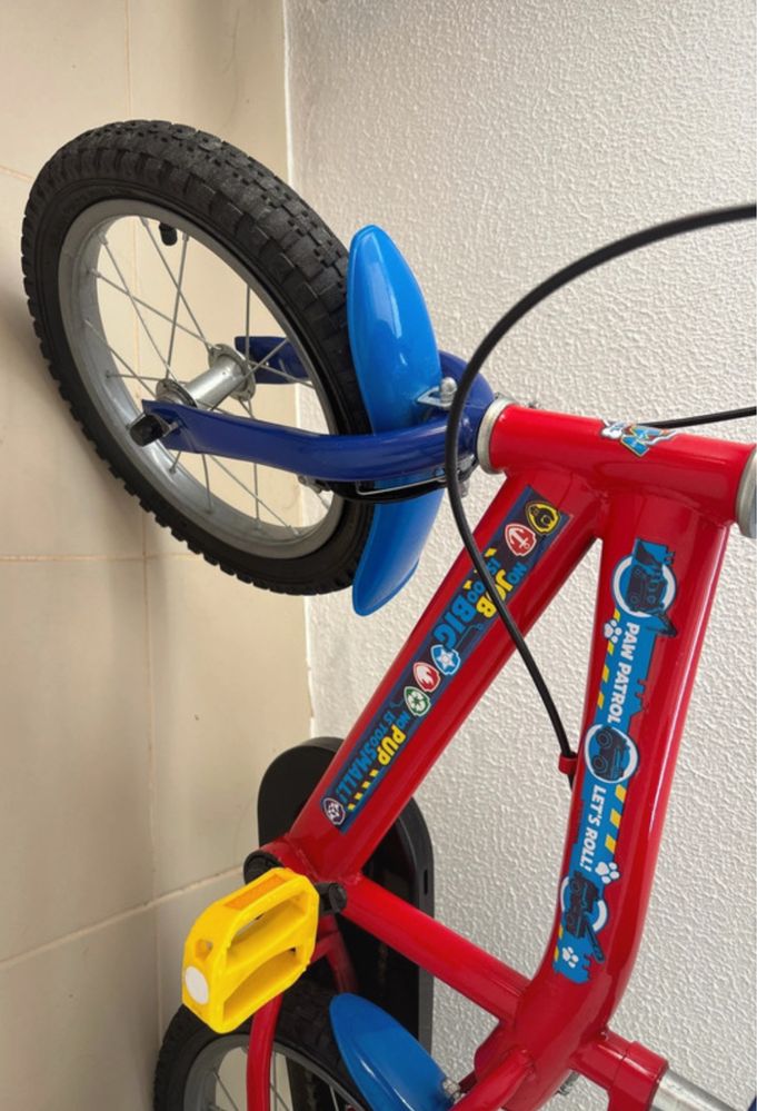 Bicicleta crianca com rodinhas