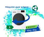 Máquina Lavar e Secar Roupa 10kg - 6kg Jocel
