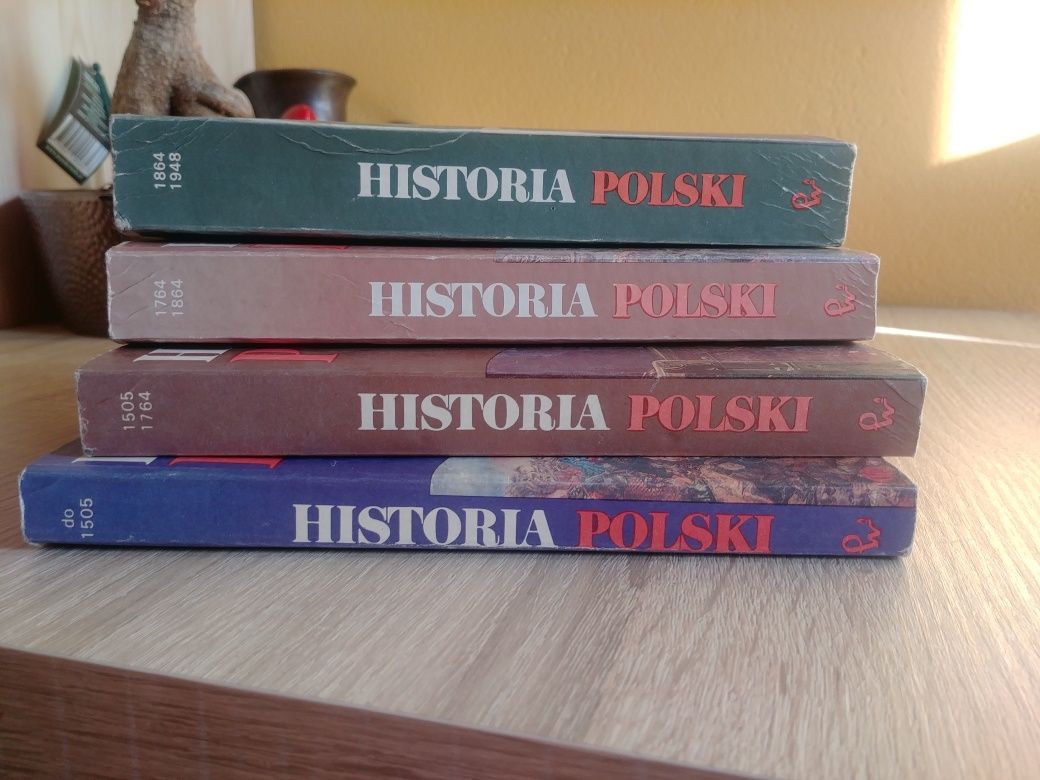 Historia Polski PWN 4 tomy z 1987r