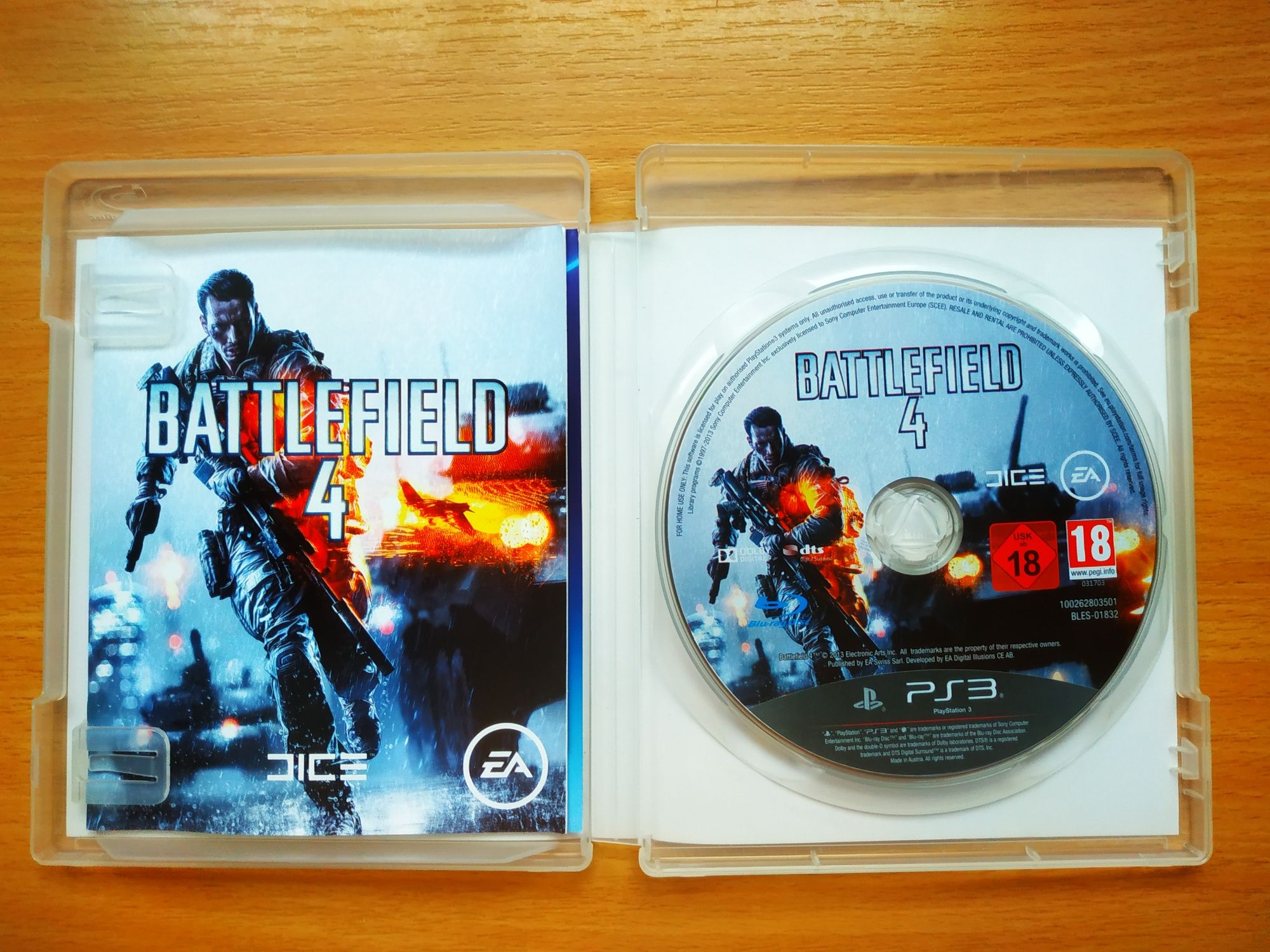 Battlefield 4 ps3, pl, stan bardzo dobry, możliwa wysyłka przez olx