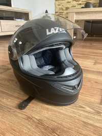 Kask na motor lazer