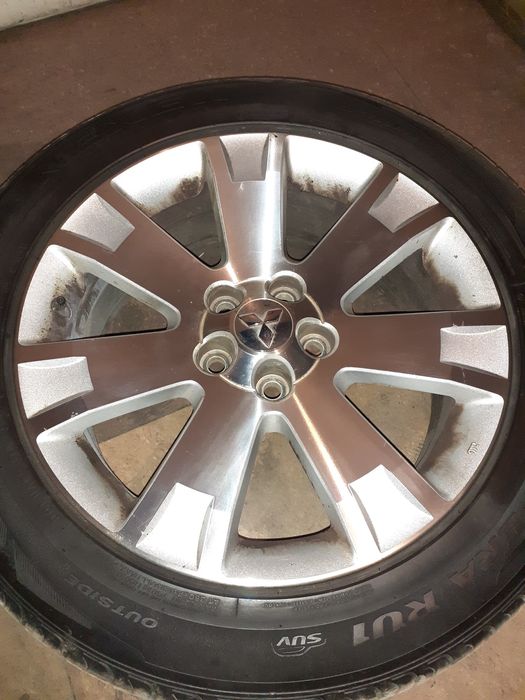 Opony, koła alufelga + nexen n’fera ru1 suv 225/55 r18 5x114,3 + śruby