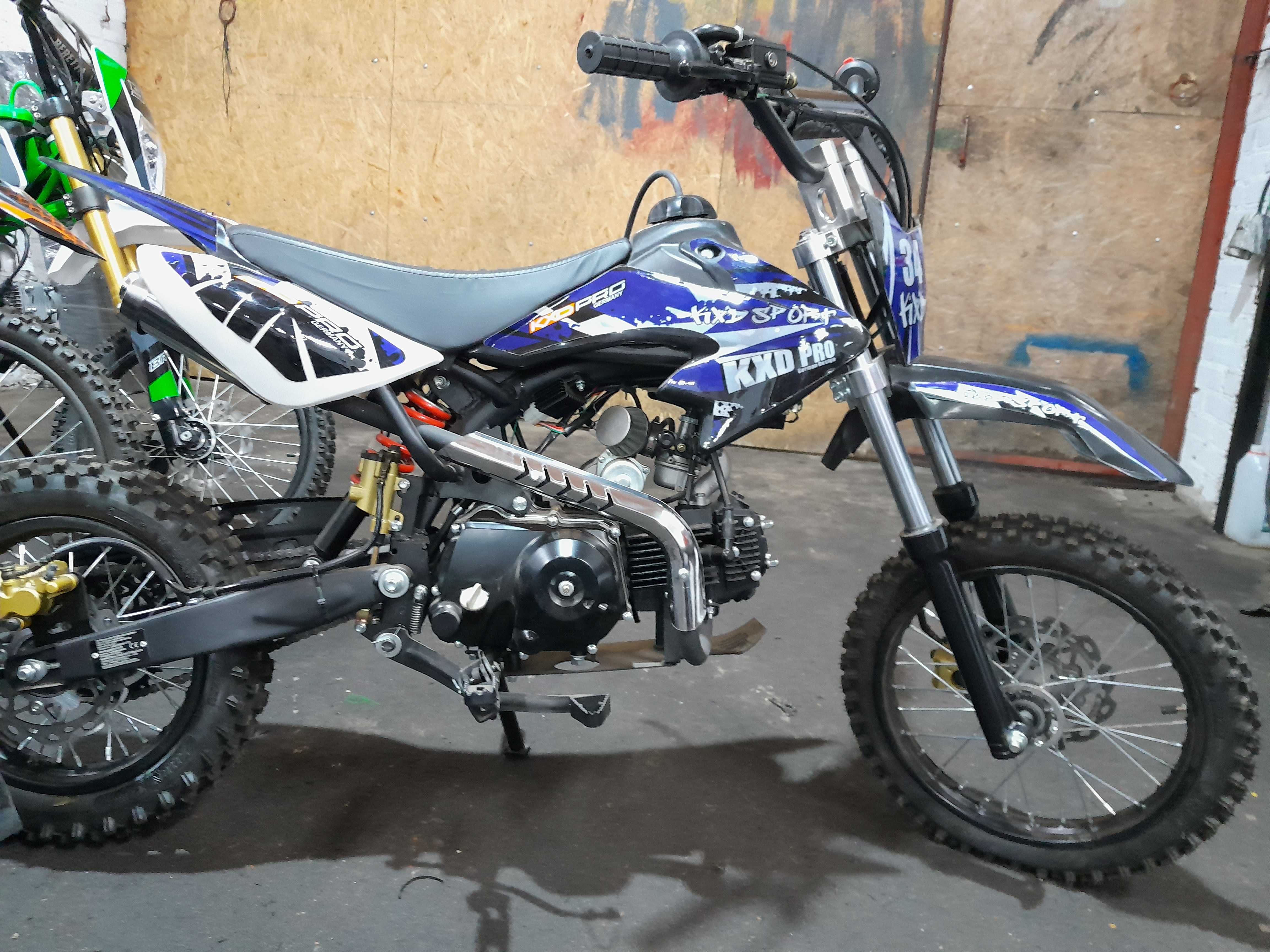 Nowy kros KXD 125c cross pitbike automat i manual LONCIN 17 lub14 cal