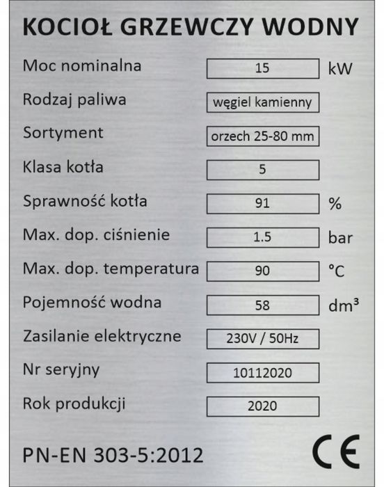 Części.  Piec dobry