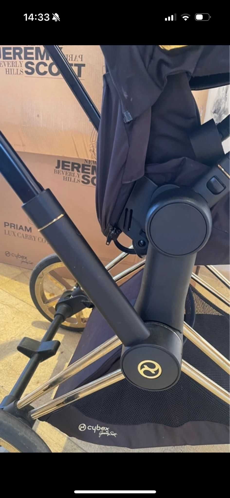 Cybex Priam by Jeremy Scott 4 w 1 + fotelik nosidełko + gratis