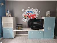Zestaw mebli + łóżko dla dziecka Ikea Stuva