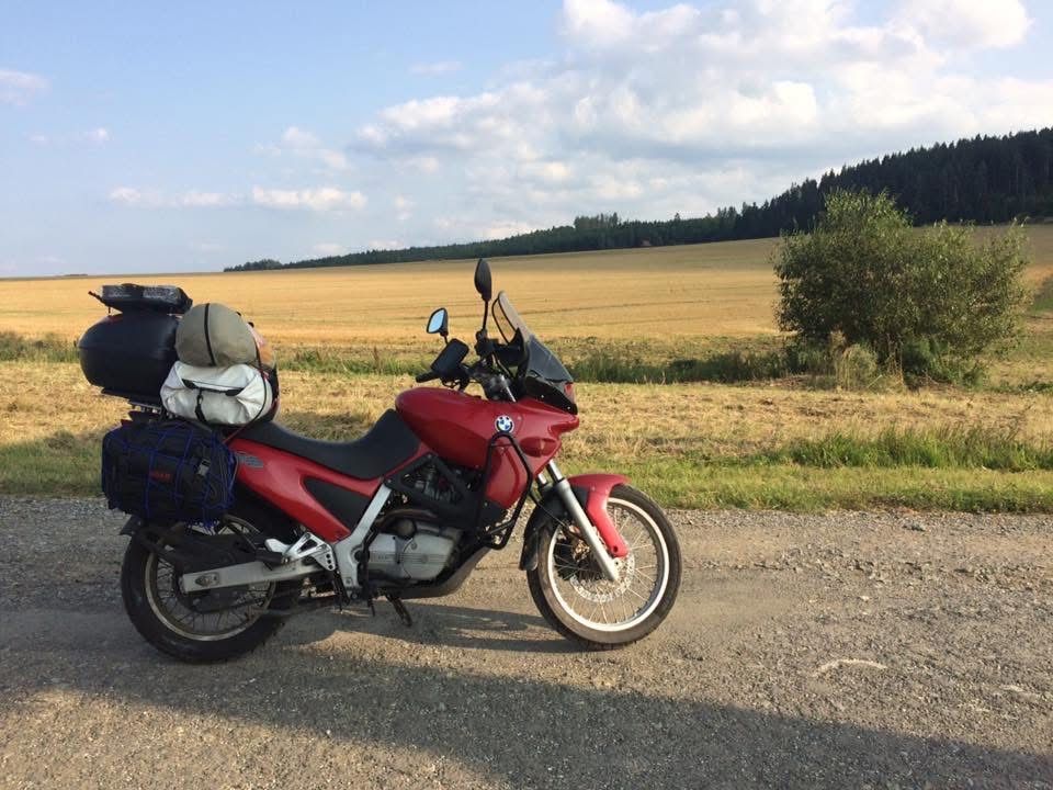BMW f650 na A2 * 35kW * gmole, kufer, podgrzewane manetki * 1995 *