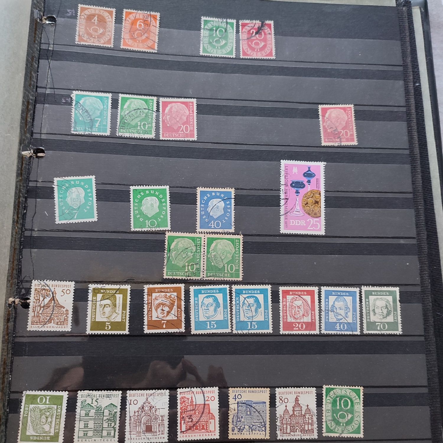 Znaczki RFN Bundespost