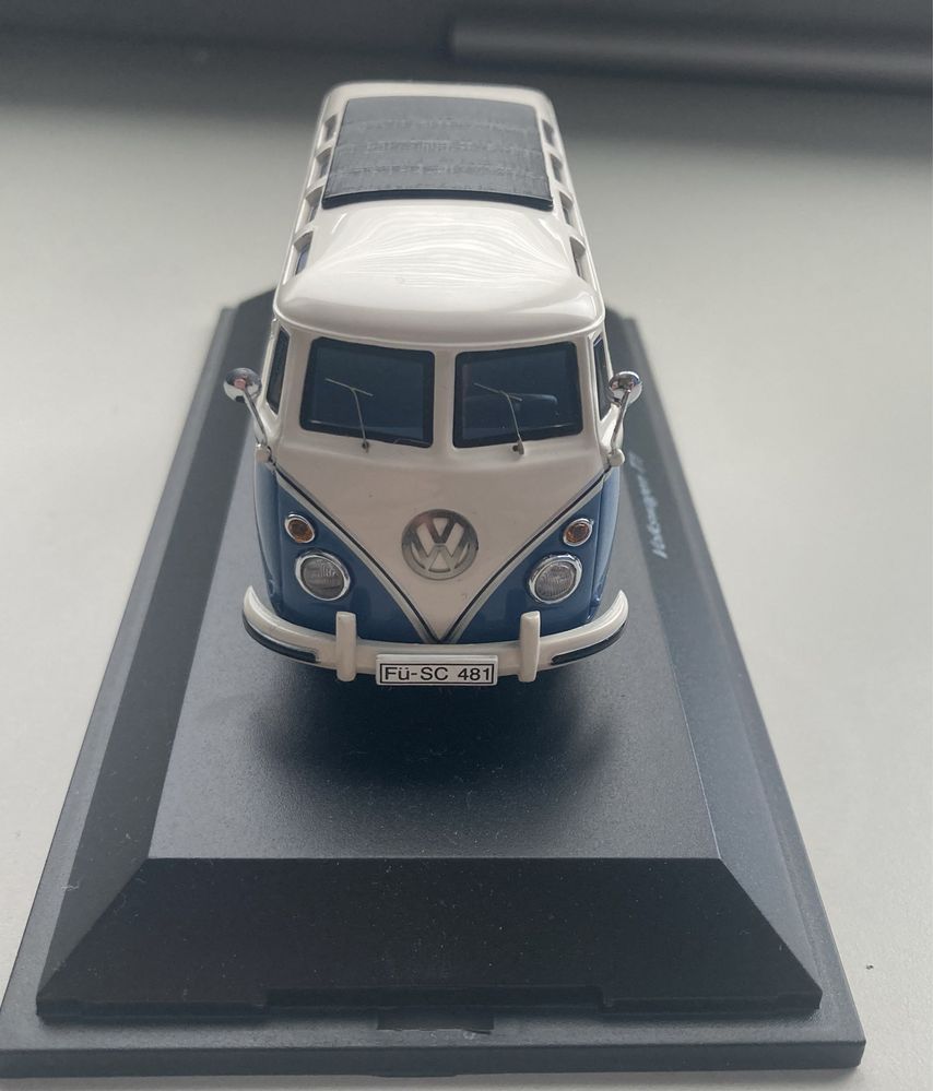 Модель Schuco, Volkswagen T1 Samba (bluewhite), Limited edition