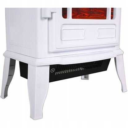 Kominek elektryczny OZDOBNY GRZEJNIK farelka EL FUEGO COMO 2000W LED!