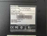 Toshiba SATELLITE L650 - 11E Portátil Avariado ou Peças Usadas