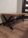 Stolik kawowy w stylu loft