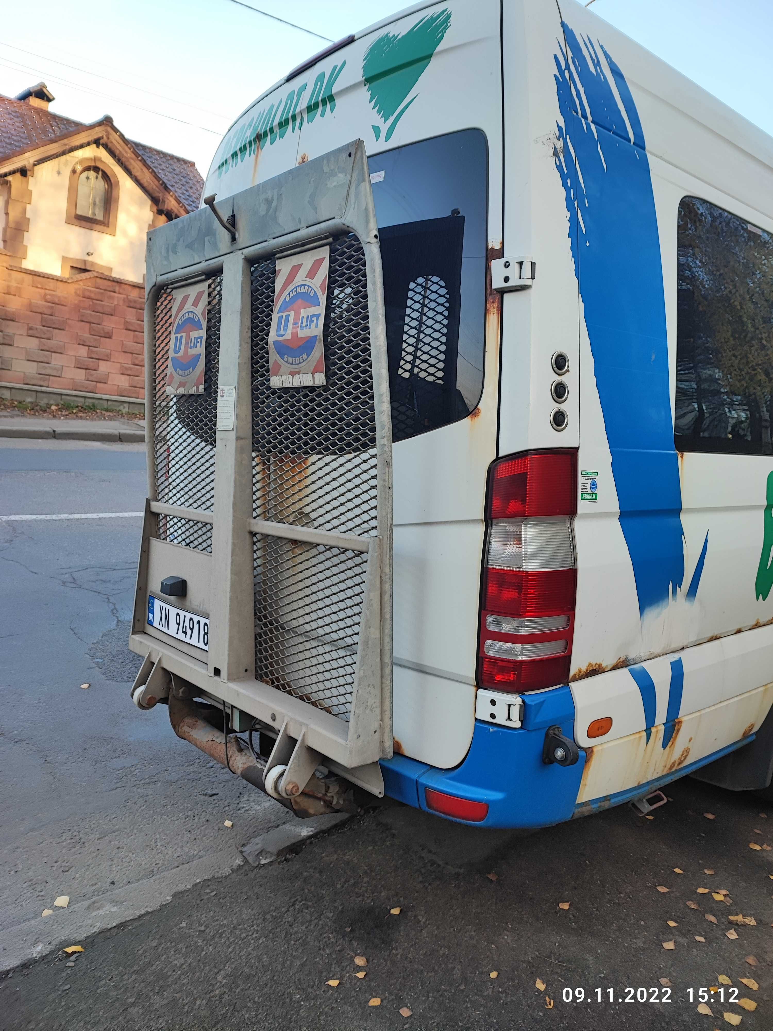 Гідроборт, пандус до спрінтер