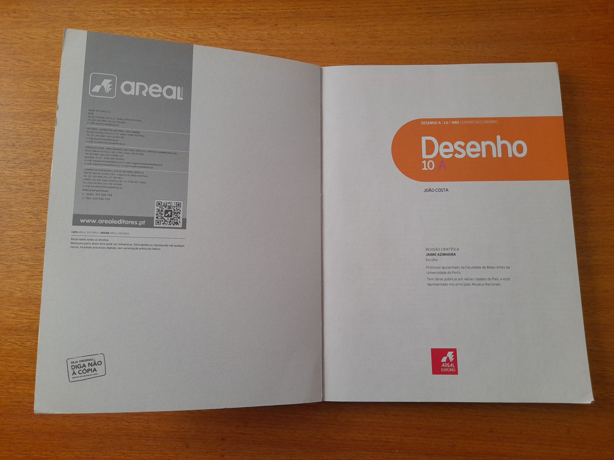 Livro de desenho A 10° ano Areal editores