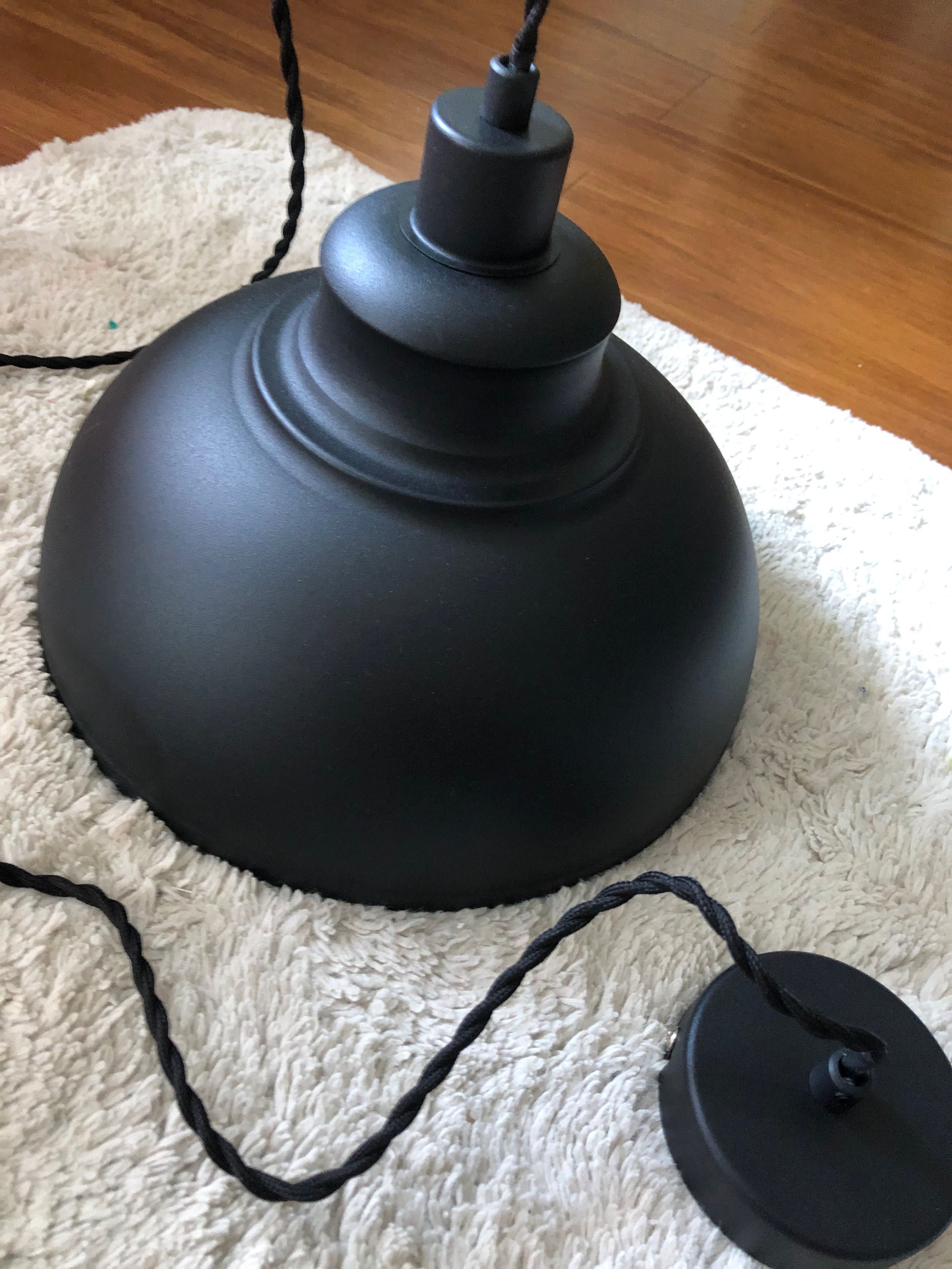 Emna Lampa Wisząca Black/Gold - Lindby