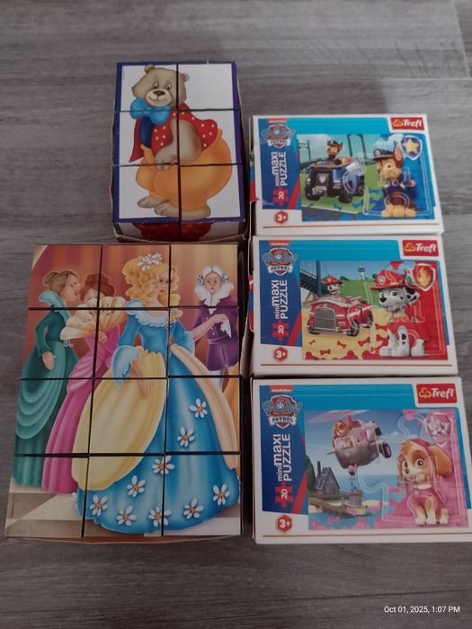 Puzzle/klocki 10 szt