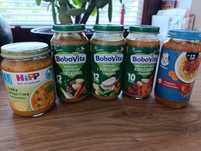 Oddam słoiczki Bobovita Gerber i Hipp