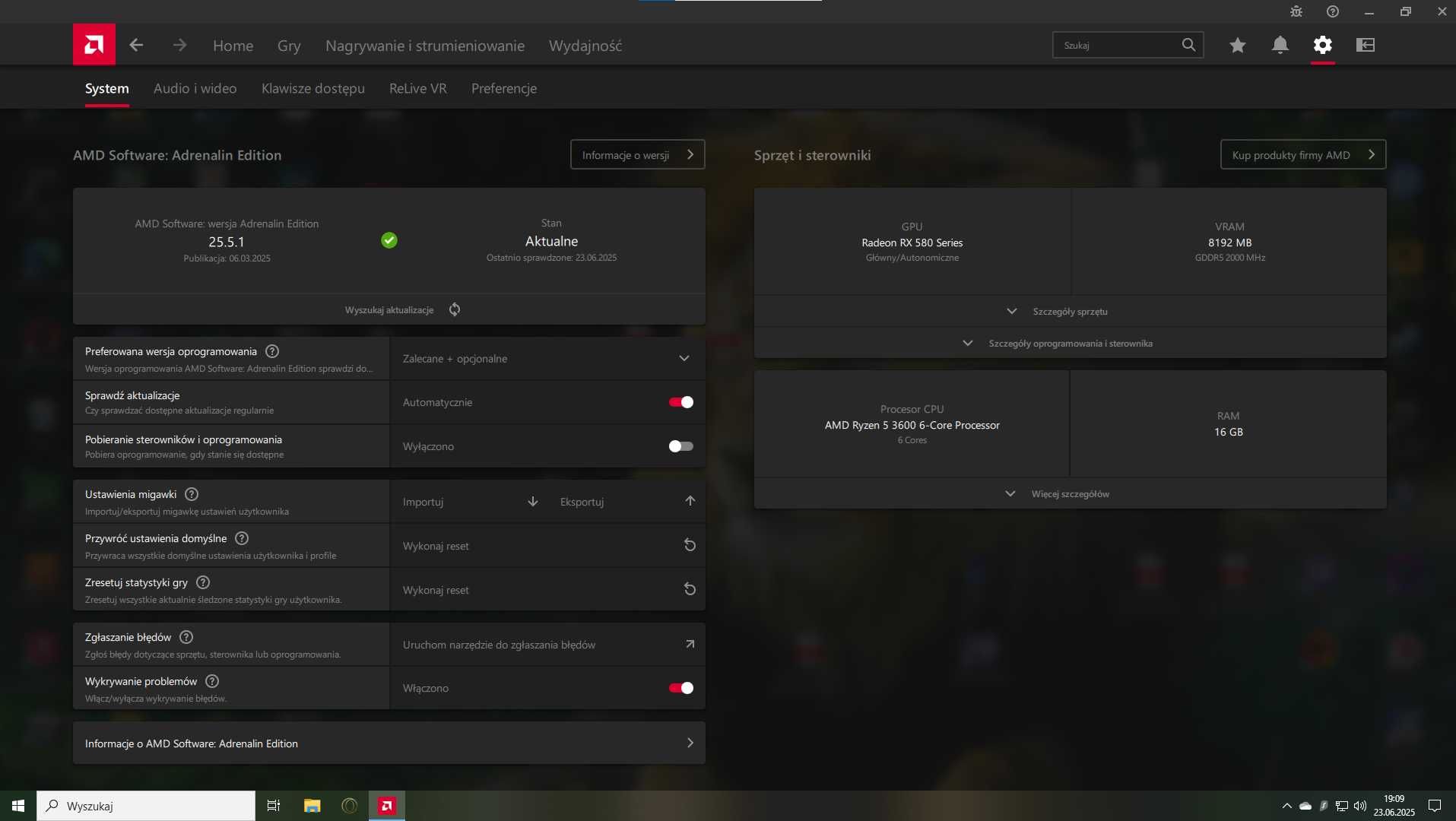 Karta graficzna AMD ASUS RX580 8GB OC