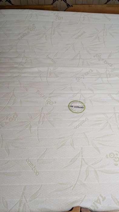 Матрас безпружинний зима літо з ефектом 5д кокосова стружка