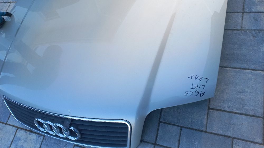 Audi a6 c5 lift 01-05 maska pokrywa silnika  piaskowa ly1x