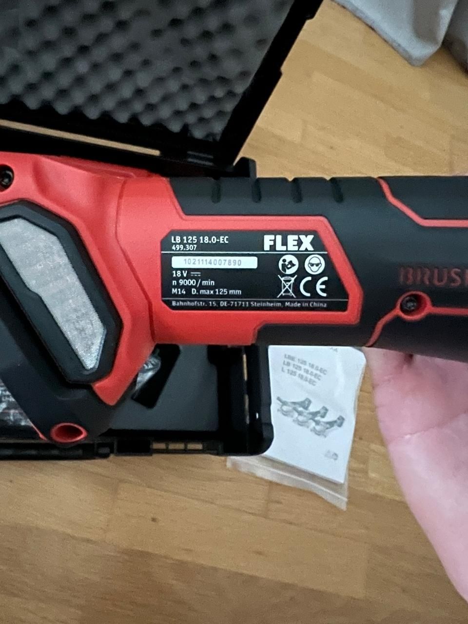 Flex нова кутова ріжуча машина