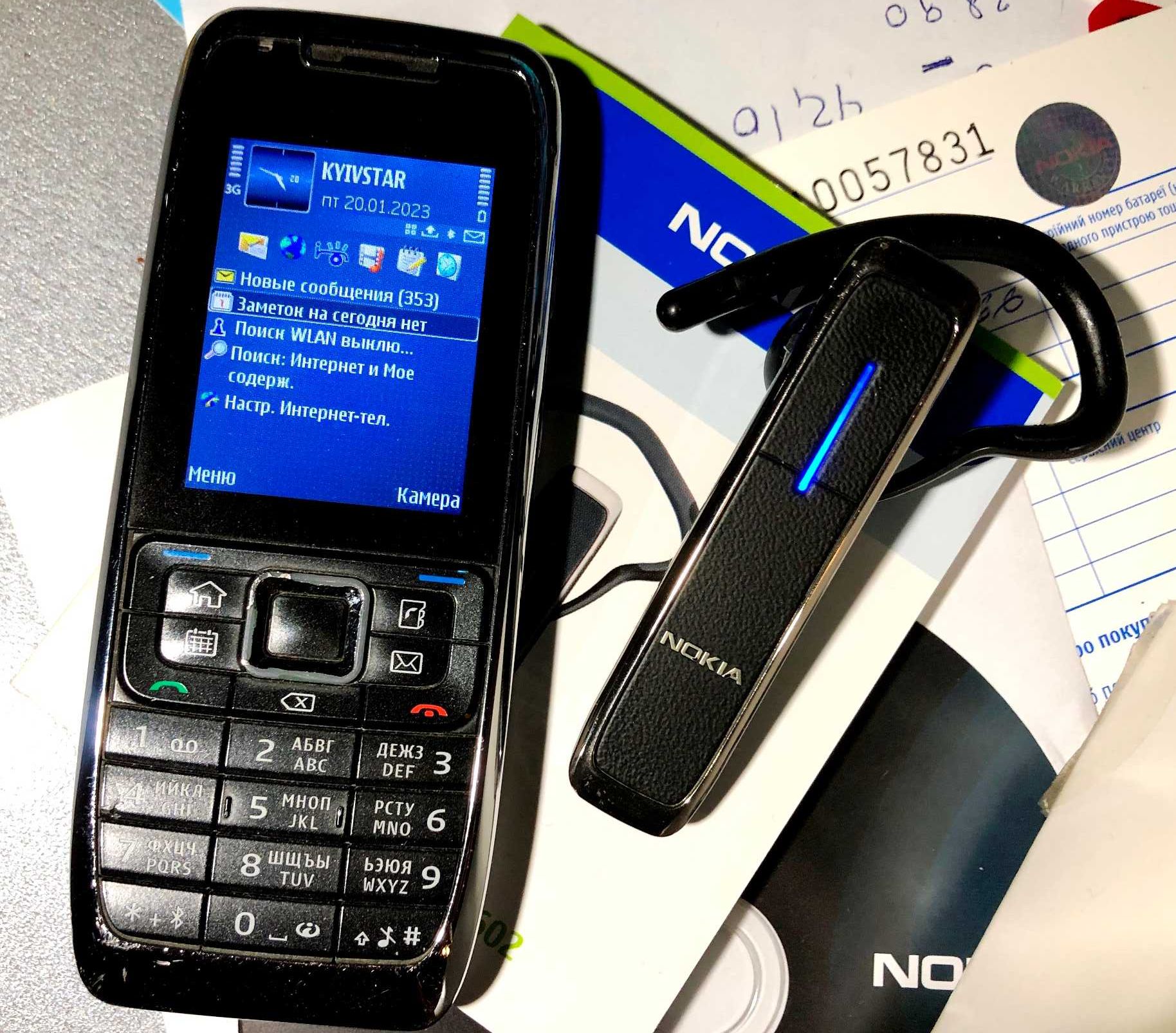 Bluetooth гарнітура Nokia BH-602 DSP оригінал топова Знижка