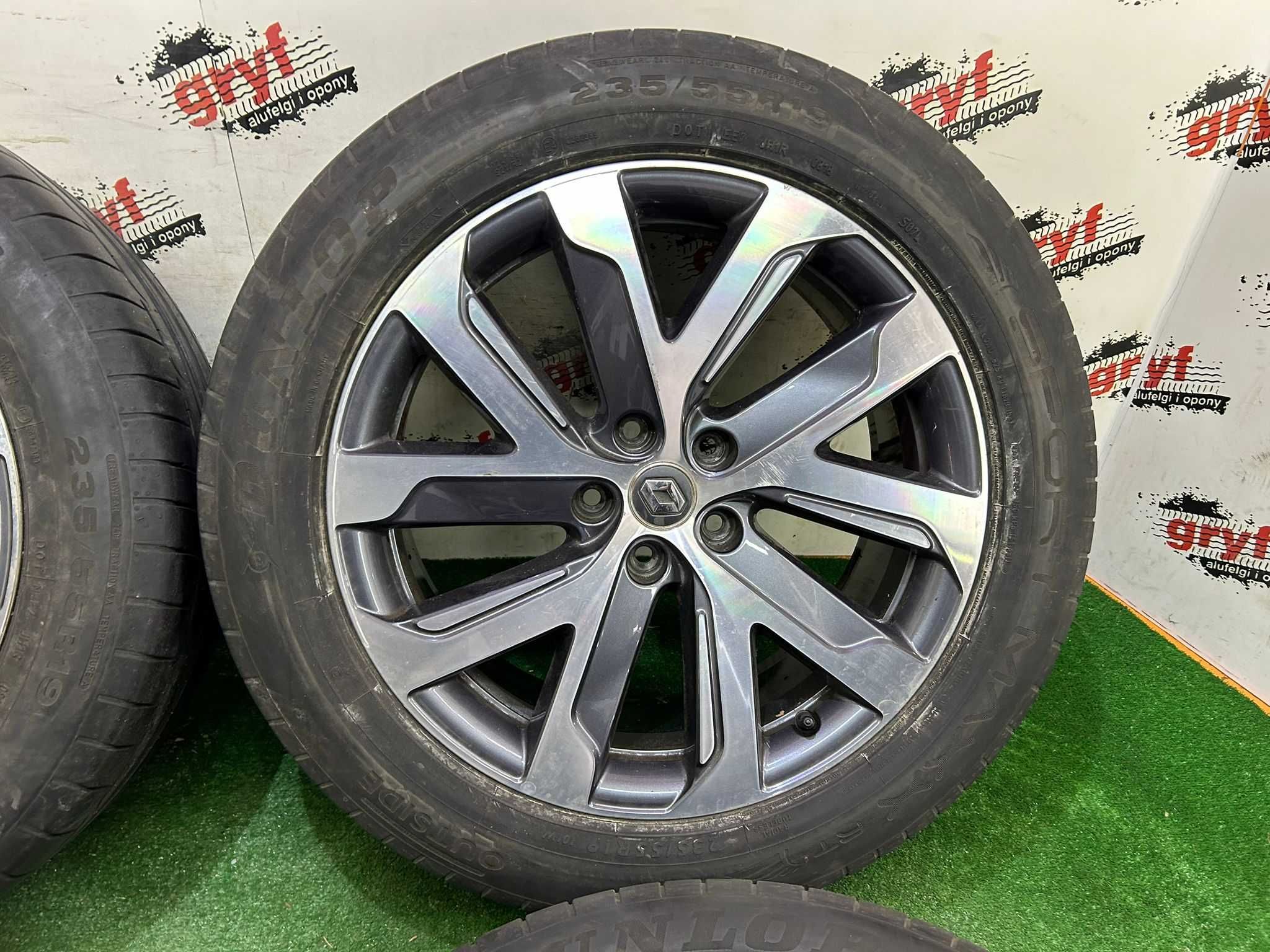 Koła Letnie Renault Kadjar 5x114,3 19 cali z oponami Dunlop